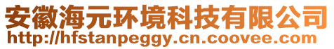 安徽海元環境科技有限公司