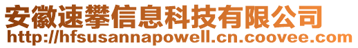 安徽速攀信息科技有限公司