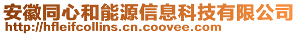 安徽同心和能源信息科技有限公司