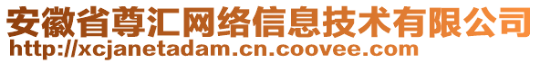 安徽省尊匯網(wǎng)絡信息技術有限公司