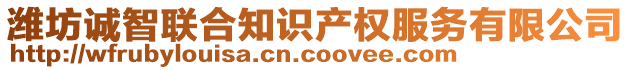 濰坊誠智聯(lián)合知識產(chǎn)權(quán)服務(wù)有限公司