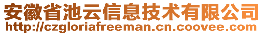 安徽省池云信息技術(shù)有限公司