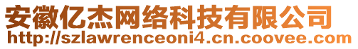 安徽億杰網(wǎng)絡(luò)科技有限公司