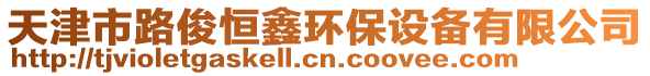 天津市路俊恒鑫環保設備有限公司