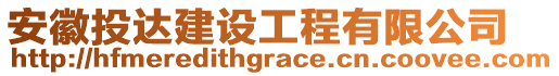 安徽投達建設(shè)工程有限公司