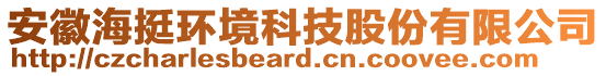 安徽海挺環(huán)境科技股份有限公司