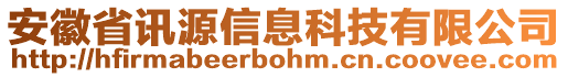 安徽省訊源信息科技有限公司