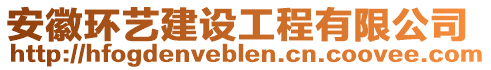 安徽環(huán)藝建設(shè)工程有限公司