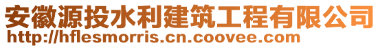 安徽源投水利建筑工程有限公司