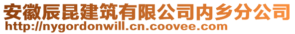 安徽辰昆建筑有限公司內鄉分公司