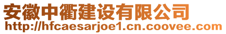 安徽中衢建設有限公司