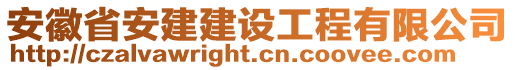 安徽省安建建設(shè)工程有限公司