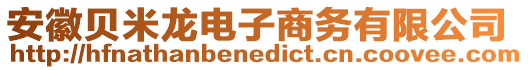 安徽貝米龍電子商務有限公司