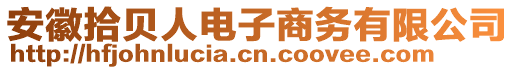 安徽拾貝人電子商務(wù)有限公司