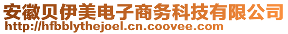 安徽貝伊美電子商務科技有限公司