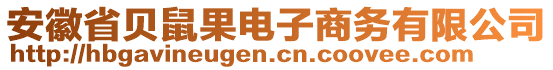 安徽省貝鼠果電子商務有限公司