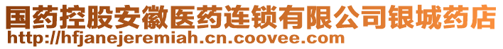 國藥控股安徽醫藥連鎖有限公司銀城藥店