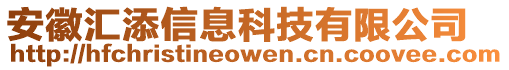 安徽匯添信息科技有限公司