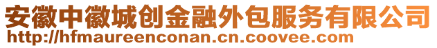 安徽中徽城創(chuàng)金融外包服務(wù)有限公司