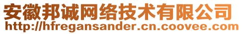 安徽邦誠網(wǎng)絡(luò)技術(shù)有限公司