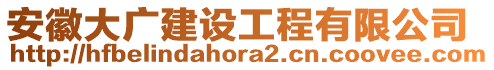 安徽大廣建設(shè)工程有限公司