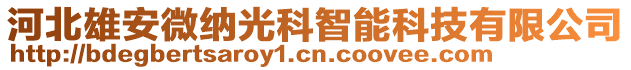 河北雄安微納光科智能科技有限公司