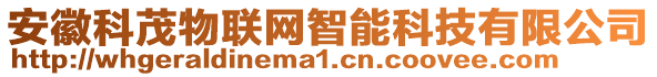 安徽科茂物聯(lián)網(wǎng)智能科技有限公司
