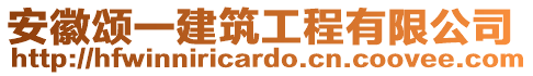 安徽頌一建筑工程有限公司