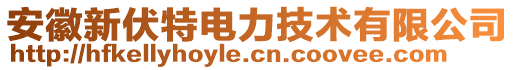 安徽新伏特電力技術(shù)有限公司