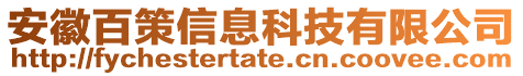 安徽百策信息科技有限公司