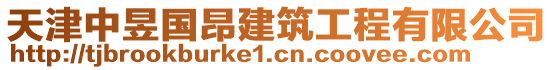 天津中昱國昂建筑工程有限公司