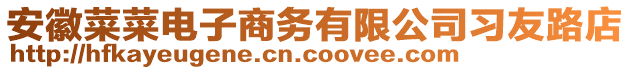 安徽菜菜電子商務(wù)有限公司習友路店