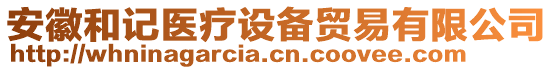 安徽和記醫(yī)療設備貿(mào)易有限公司