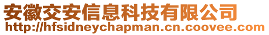 安徽交安信息科技有限公司