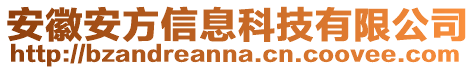 安徽安方信息科技有限公司