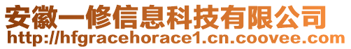 安徽一修信息科技有限公司