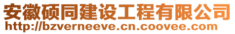 安徽碩同建設工程有限公司