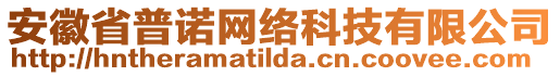 安徽省普諾網(wǎng)絡(luò)科技有限公司