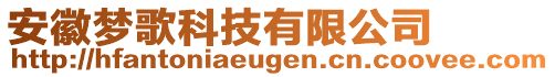 安徽夢歌科技有限公司