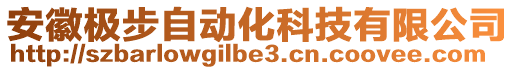 安徽極步自動(dòng)化科技有限公司