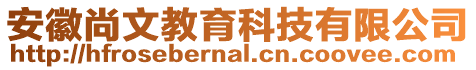 安徽尚文教育科技有限公司