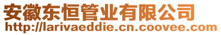 安徽東恒管業(yè)有限公司