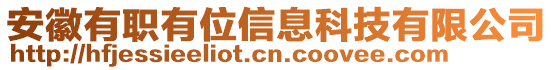 安徽有職有位信息科技有限公司