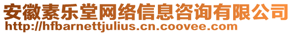 安徽素樂堂網絡信息咨詢有限公司