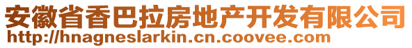 安徽省香巴拉房地產(chǎn)開發(fā)有限公司