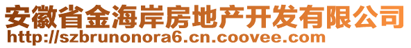 安徽省金海岸房地产开发有限公司