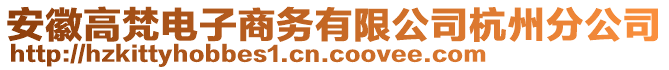 安徽高梵電子商務(wù)有限公司杭州分公司