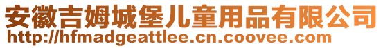 安徽吉姆城堡兒童用品有限公司