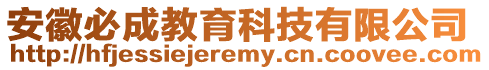 安徽必成教育科技有限公司