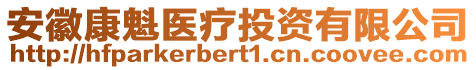 安徽康魁醫(yī)療投資有限公司